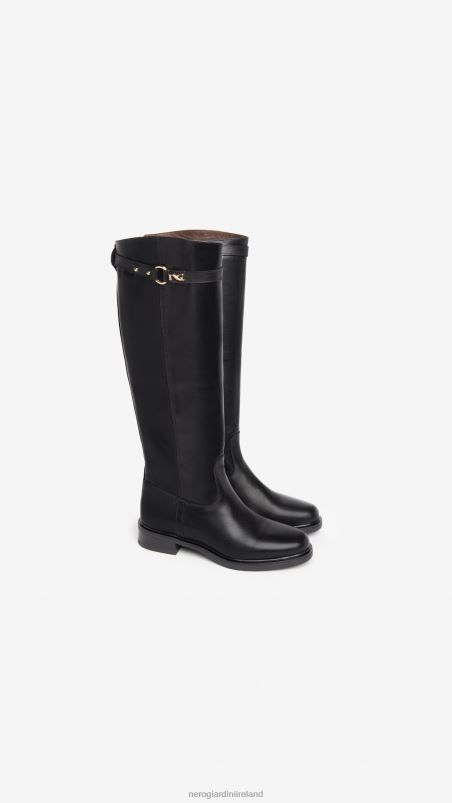 NeroGiardini Women Art. I308850D leather boots Nero N8HP4244