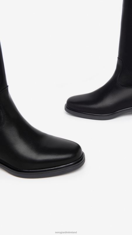 NeroGiardini Women Art. I308850D leather boots Nero N8HP4244