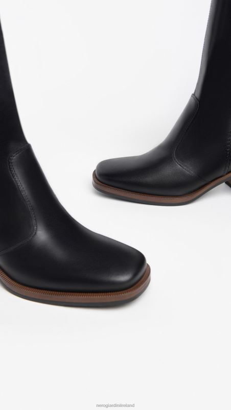 NeroGiardini Women Art. I308860D leather boots Nero N8HP4258