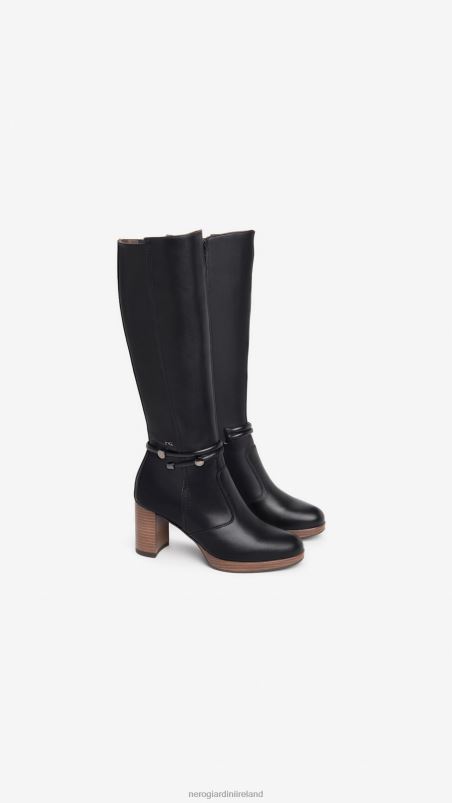 NeroGiardini Women Art. I308880D leather boots Nero N8HP4243