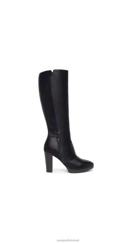 NeroGiardini Women Art. I308910D leather boots Nero N8HP4236