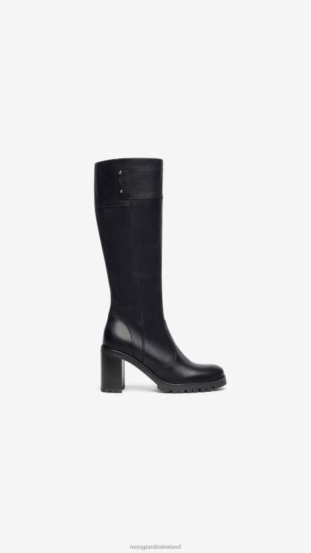 NeroGiardini Women Art. I308982D leather boots Nero N8HP4255