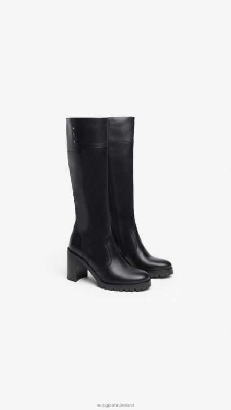 NeroGiardini Women Art. I308982D leather boots Nero N8HP4255