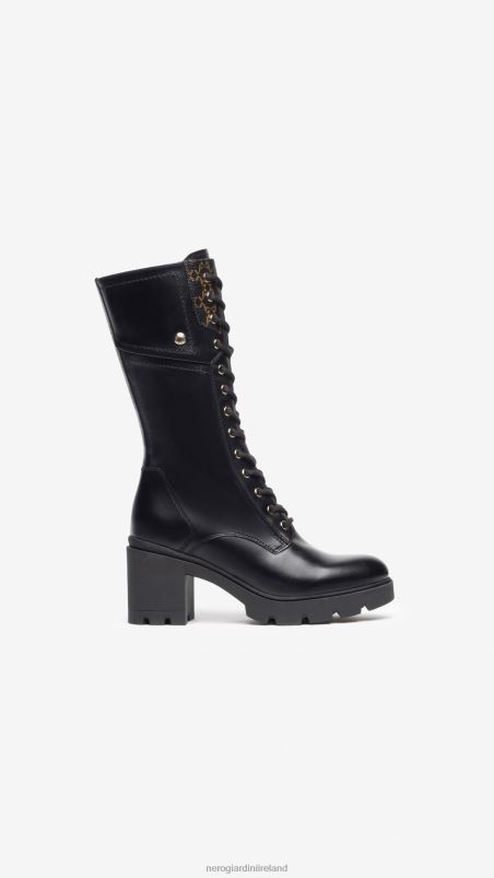 NeroGiardini Women Art. I309017D leather boots Nero N8HP4263