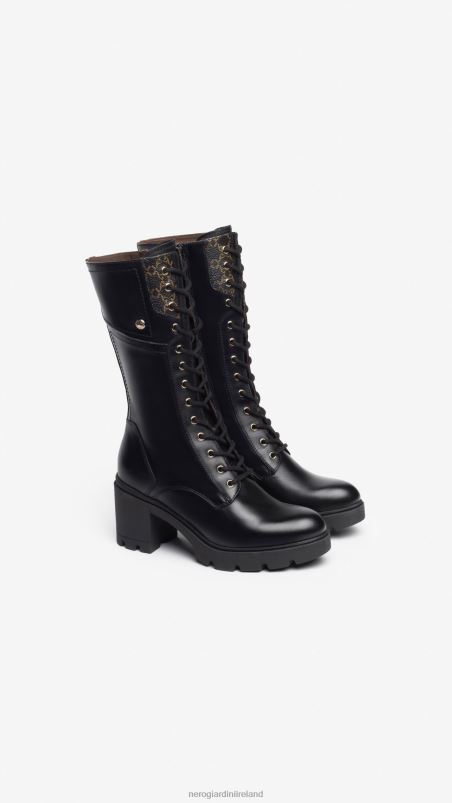 NeroGiardini Women Art. I309017D leather boots Nero N8HP4263