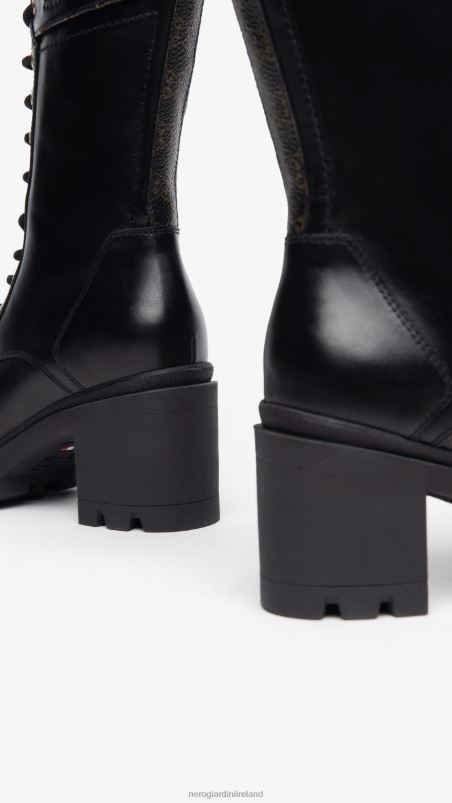 NeroGiardini Women Art. I309017D leather boots Nero N8HP4263