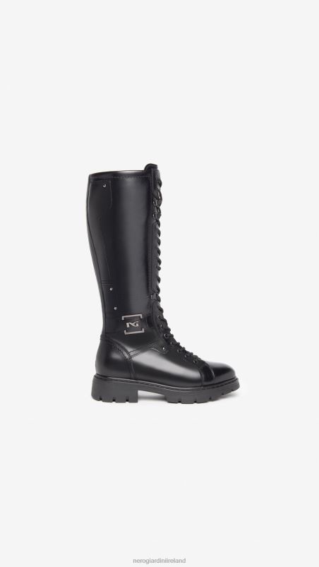 NeroGiardini Women Art. I309063D leather boots Nero N8HP4248
