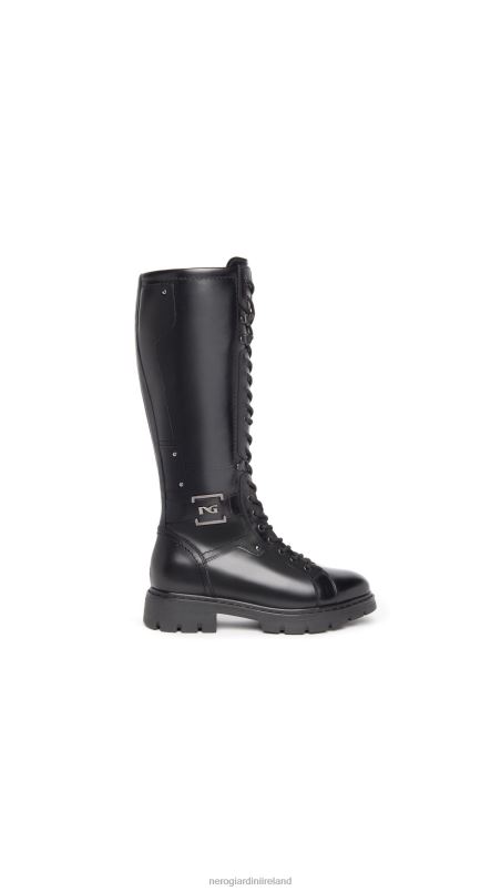 NeroGiardini Women Art. I309063D leather boots Nero N8HP4248