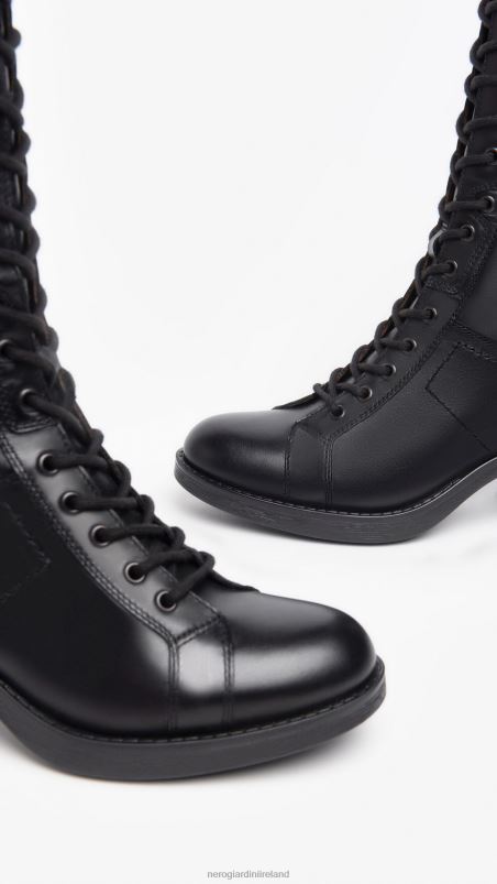 NeroGiardini Women Art. I309081D leather boots Nero N8HP4262