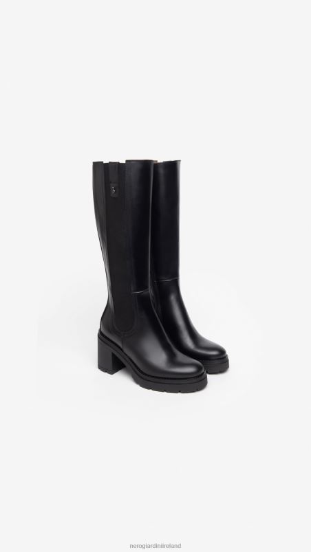 NeroGiardini Women Art. I309162D leather boots Nero N8HP4260