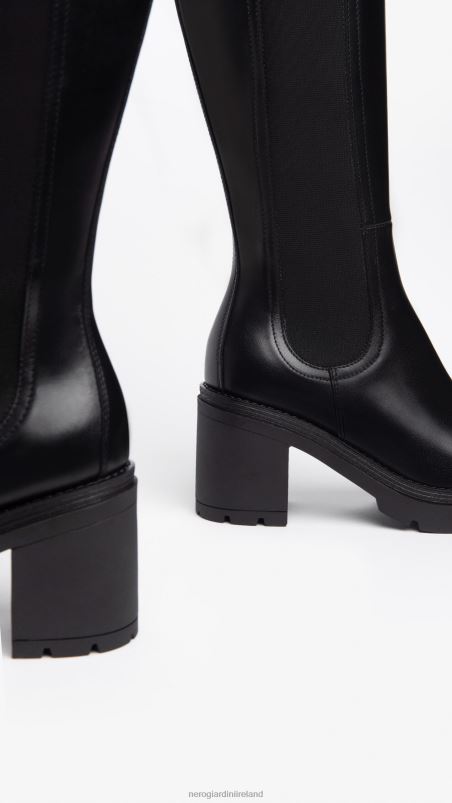 NeroGiardini Women Art. I309162D leather boots Nero N8HP4260