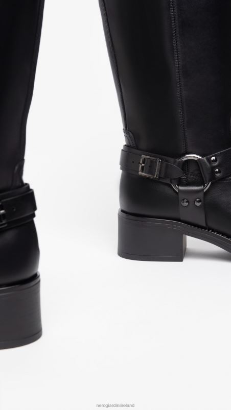 NeroGiardini Women Art. I309221D leather boots Nero N8HP4265