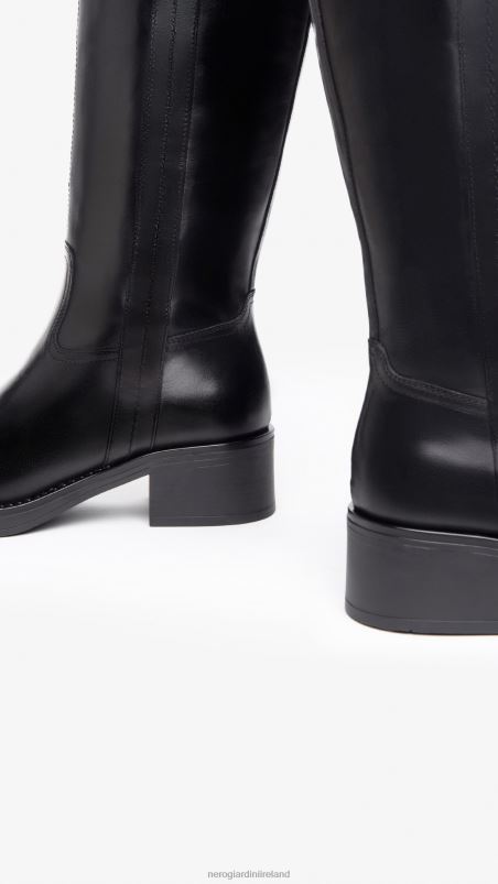 NeroGiardini Women Art. I309222D leather boots Nero N8HP4275