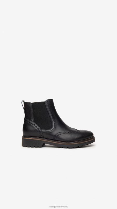 NeroGiardini Women Art. I013123D leather chelsea boots Nero N8HP4205