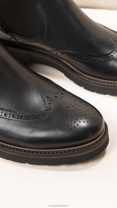 NeroGiardini Women Art. I013123D leather chelsea boots Nero N8HP4205