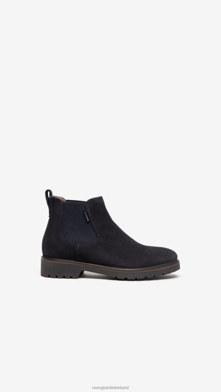 NeroGiardini Women Art. I216810D suede chelsea boots Blu N8HP4207