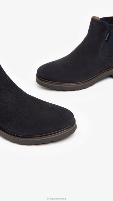 NeroGiardini Women Art. I216810D suede chelsea boots Blu N8HP4207