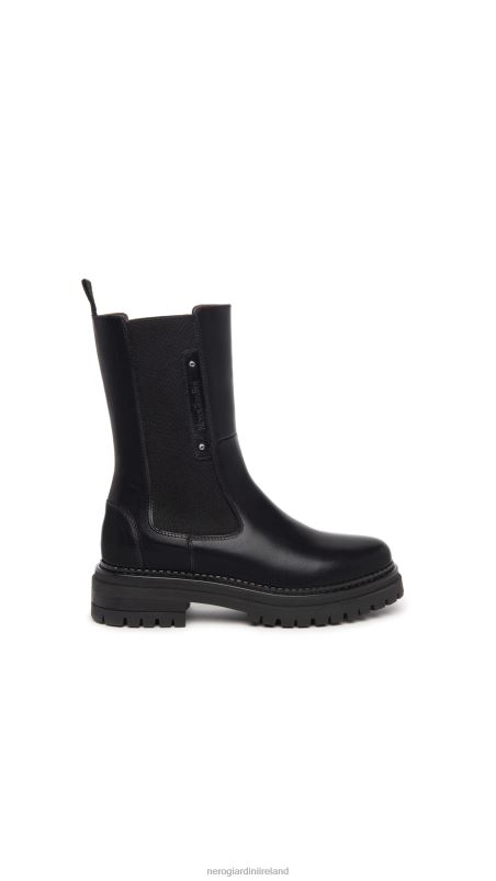 NeroGiardini Women Art. I308950D leather chelsea boots Nero N8HP4211