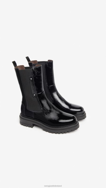 NeroGiardini Women Art. I308951D leather chelsea boots Nero N8HP4222