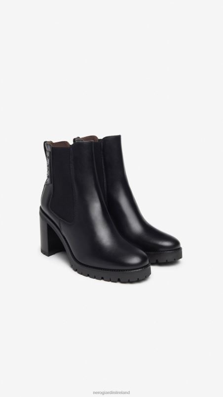NeroGiardini Women Art. I308980D leather chelsea boots Nero N8HP4225