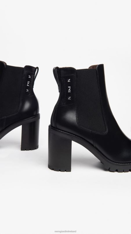 NeroGiardini Women Art. I308980D leather chelsea boots Nero N8HP4225
