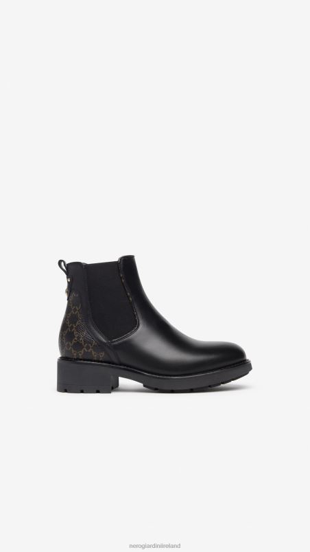 NeroGiardini Women Art. I309000D leather chelsea boots Nero N8HP4220
