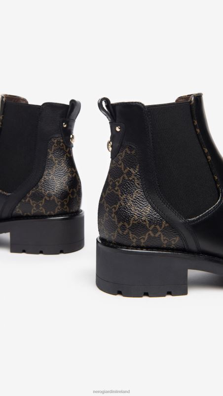 NeroGiardini Women Art. I309000D leather chelsea boots Nero N8HP4220