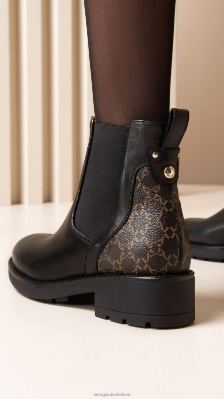NeroGiardini Women Art. I309000D leather chelsea boots Nero N8HP4220