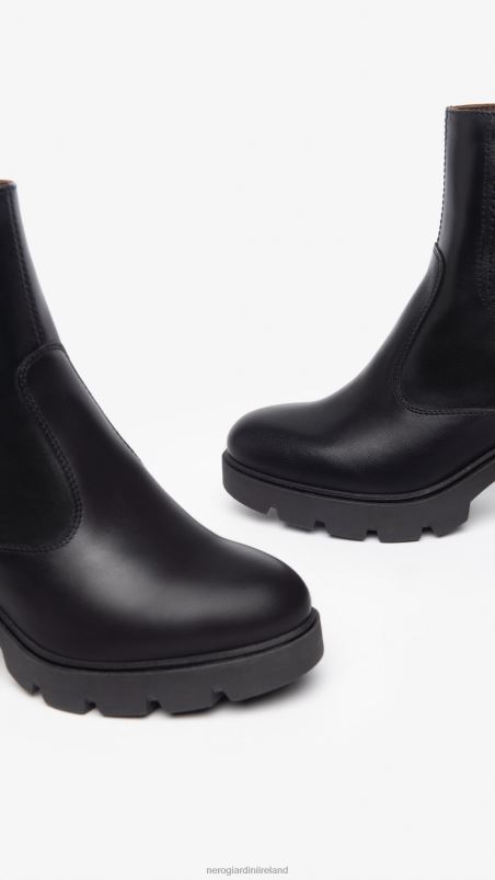 NeroGiardini Women Art. I309020D leather ankle boots Nero N8HP4224