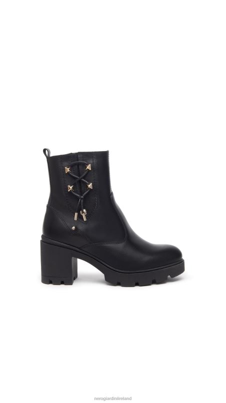 NeroGiardini Women Art. I309020D leather ankle boots Nero N8HP4224