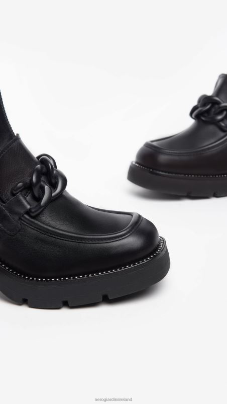 NeroGiardini Women Art. I309041D leather chelsea boots Nero N8HP4226