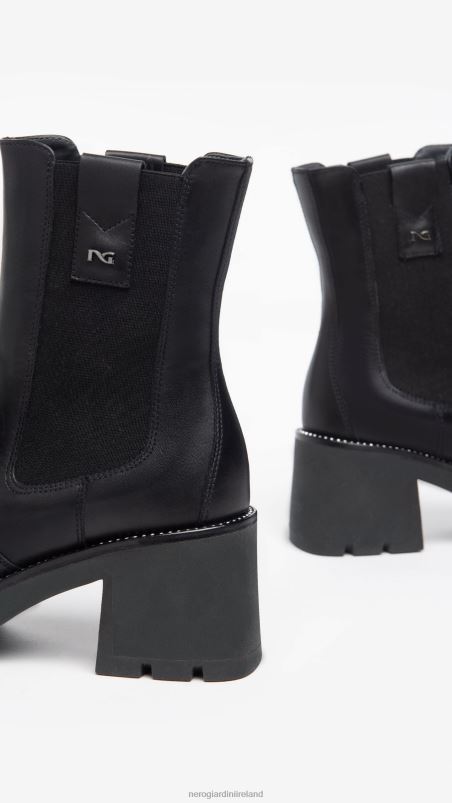 NeroGiardini Women Art. I309041D leather chelsea boots Nero N8HP4226