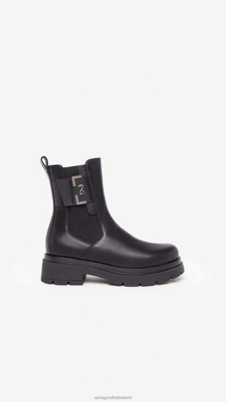 NeroGiardini Women Art. I309150D leather chelsea boots Nero N8HP4209