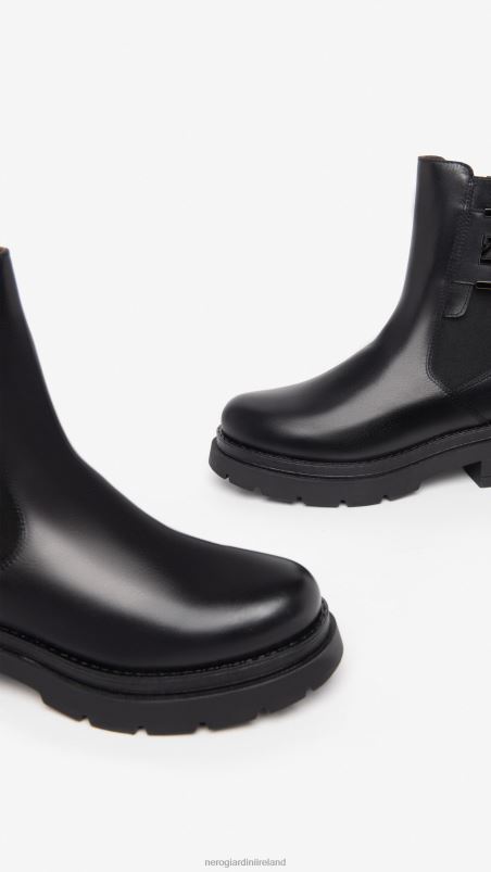 NeroGiardini Women Art. I309150D leather chelsea boots Nero N8HP4209
