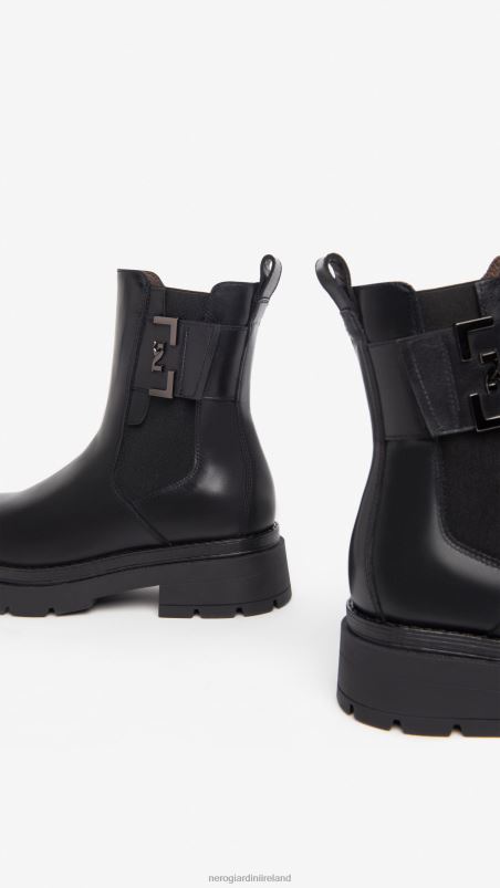 NeroGiardini Women Art. I309150D leather chelsea boots Nero N8HP4209