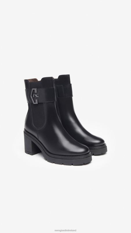 NeroGiardini Women Art. I309160D leather chelsea boots Nero N8HP4212