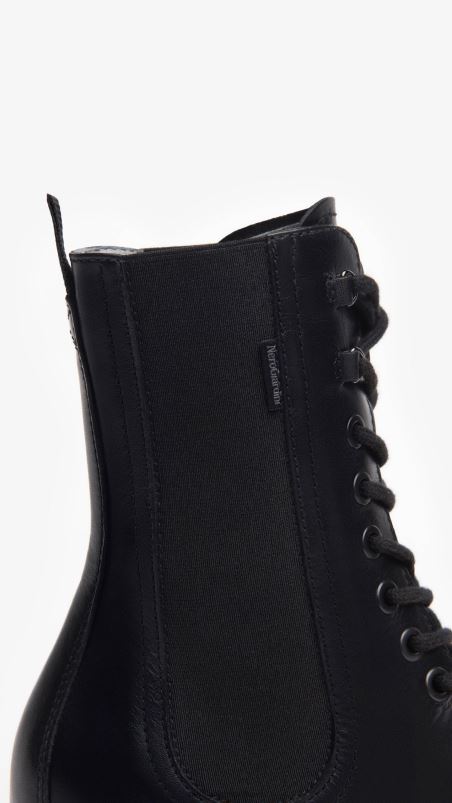NeroGiardini Women Art. I117125D leather combat boots Nero N8HP4138