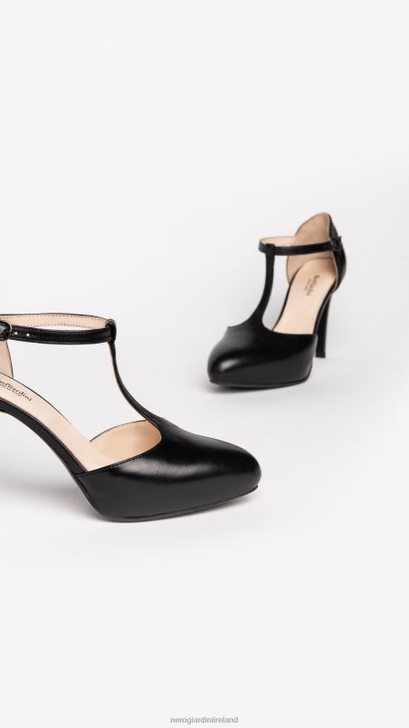 NeroGiardini Women Art. I205500DE leather and suede court shoes Nero N8HP454