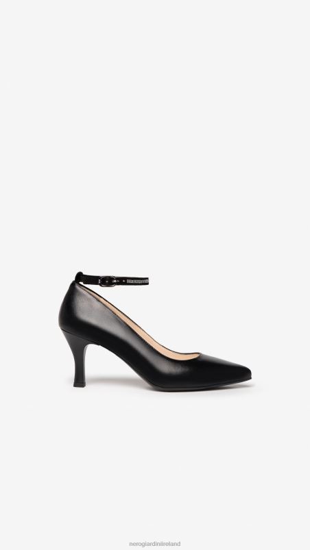 NeroGiardini Women Art. I205520DE leather and suede court shoes Nero N8HP463