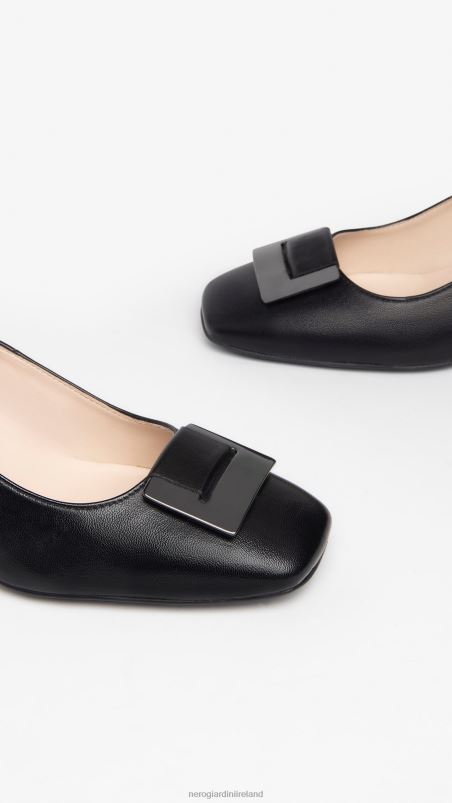 NeroGiardini Women Art. I308670DE leather pumps Nero N8HP445
