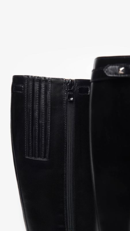 NeroGiardini Women Art. I308723DE leather boots Nero N8HP4257