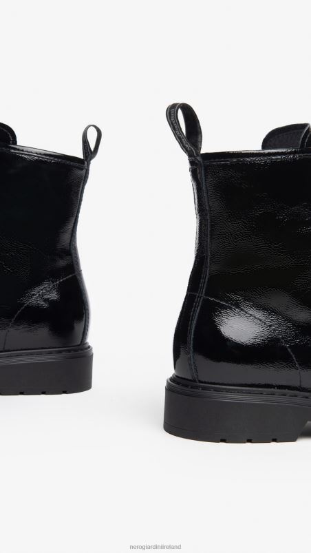 NeroGiardini Women Art. I309180D patent combat boots Nero N8HP4121