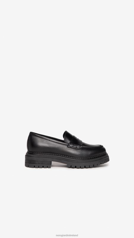 NeroGiardini Women Art. I205100D leather loafers Nero N8HP489