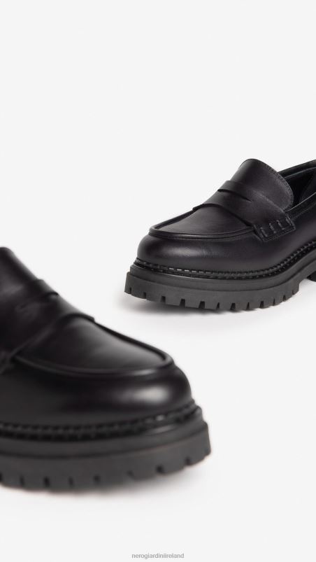 NeroGiardini Women Art. I205100D leather loafers Nero N8HP489