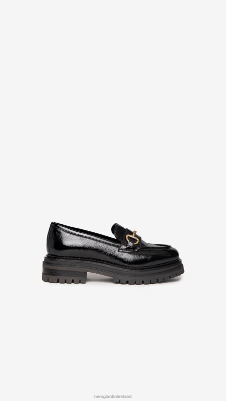 NeroGiardini Women Art. I205105D patent leather loafers Nero N8HP485
