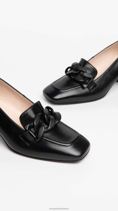 NeroGiardini Women Art. I205650DE leather loafers Nero N8HP488