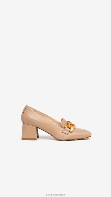 NeroGiardini Women Art. I205651DE leather loafers Beige N8HP497