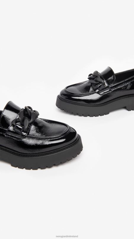 NeroGiardini Women Art. I308001D patent leather loafers Nero N8HP484