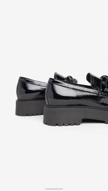 NeroGiardini Women Art. I308001D patent leather loafers Nero N8HP484