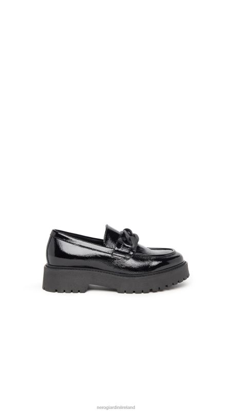 NeroGiardini Women Art. I308001D patent leather loafers Nero N8HP484